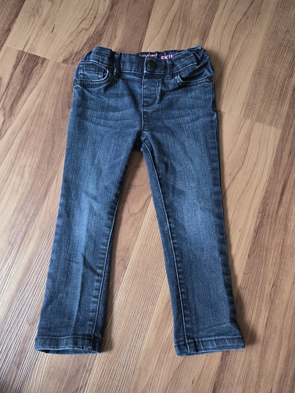 3T Girl Dark Wash Skinny Denim Blue Jeans The Children's Place EUC